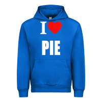 Cobalt retro vintage classic i love pie for pie lovers cooks chefs t shirt Urban Hoodie - linhVisuals