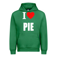 Emerald retro vintage classic i love pie for pie lovers cooks chefs t shirt Urban Hoodie - linhVisuals