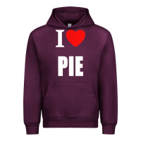 Mauve Wine retro vintage classic i love pie for pie lovers cooks chefs t shirt Urban Hoodie - linhVisuals