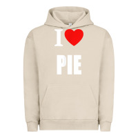 Pigment French Oak retro vintage classic i love pie for pie lovers cooks chefs t shirt Urban Hoodie - linhVisuals