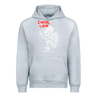 Heather Grey butchered at birth Urban Hoodie - linhVisuals