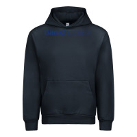 Navy Baruch College Urban Hoodie - linhVisuals