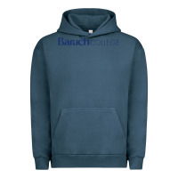 Pigment Midnight Navy Baruch College Urban Hoodie - linhVisuals