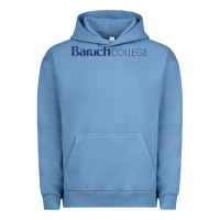 Pigment Pebble Blue Baruch College Urban Hoodie - linhVisuals