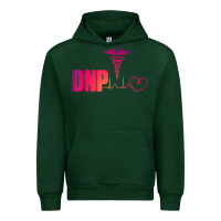 Forest Green dnp doctor of nursing practice heartbeat color rn nurse Urban Hoodie - linhVisuals