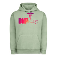 Pigment Oil Green dnp doctor of nursing practice heartbeat color rn nurse Urban Hoodie - linhVisuals