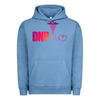 Pigment Pebble Blue dnp doctor of nursing practice heartbeat color rn nurse Urban Hoodie - linhVisuals