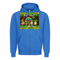 True Royal western st patricks gnomes Zipper Hoodie - AdoDesignShop