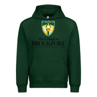 Forest Green SUNY Brockport College Urban Hoodie - linhVisuals
