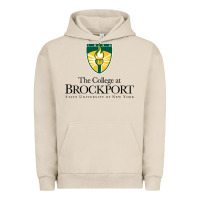 Pigment French Oak SUNY Brockport College Urban Hoodie - linhVisuals