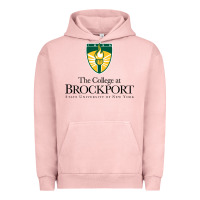 Pigment Salmon SUNY Brockport College Urban Hoodie - linhVisuals
