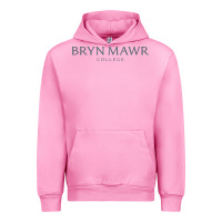 Fuchsia Pink Bryn Mawr College Urban Hoodie - linhVisuals