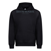 Black Bryn Mawr College Urban Hoodie - linhVisuals