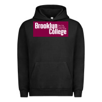 Pigment Black Brooklyn College Urban Hoodie - linhVisuals