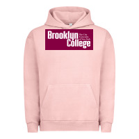Pigment Salmon Brooklyn College Urban Hoodie - linhVisuals