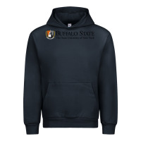 Navy SUNY Buffalo State College Urban Hoodie - linhVisuals