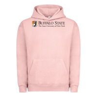 Pigment Salmon SUNY Buffalo State College Urban Hoodie - linhVisuals