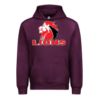 Mauve Wine lions rugby super league Urban Hoodie - linhVisuals