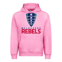 Fuchsia Pink melbourne rebels rugby super league Urban Hoodie - linhVisuals
