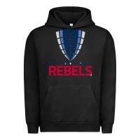Pigment Black melbourne rebels rugby super league Urban Hoodie - linhVisuals