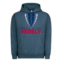 Pigment Midnight Navy melbourne rebels rugby super league Urban Hoodie - linhVisuals