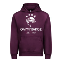Mauve Wine olympiakos greek Urban Hoodie - linhVisuals