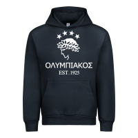 Navy olympiakos greek Urban Hoodie - linhVisuals