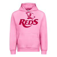 Fuchsia Pink queensland reds rugby super league Urban Hoodie - linhVisuals
