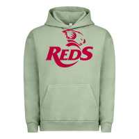 Pigment Oil Green queensland reds rugby super league Urban Hoodie - linhVisuals