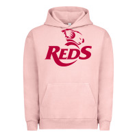 Pigment Salmon queensland reds rugby super league Urban Hoodie - linhVisuals