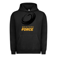 Pigment Black western force rugby super league Urban Hoodie - linhVisuals