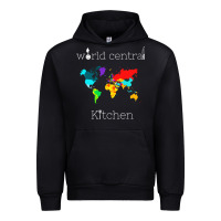 Black world central kitchen Urban Hoodie - linhVisuals
