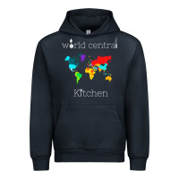 Navy world central kitchen Urban Hoodie - linhVisuals