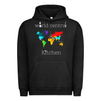 Pigment Black world central kitchen Urban Hoodie - linhVisuals