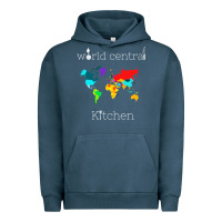 Pigment Midnight Navy world central kitchen Urban Hoodie - linhVisuals