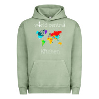 Pigment Oil Green world central kitchen Urban Hoodie - linhVisuals