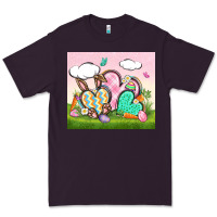 Plum easter Premium Tee - CowGirlArtShop