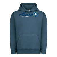 Pigment Midnight Navy alaska eskimo Urban Hoodie - linhVisuals