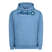Pigment Pebble Blue alaska eskimo Urban Hoodie - linhVisuals
