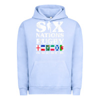 Pigment Grape Ice rugby 6 nations england france ireland italy scotland wales t shirt Urban Hoodie - linhVisuals