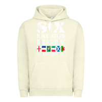 Pigment Pistachio rugby 6 nations england france ireland italy scotland wales t shirt Urban Hoodie - linhVisuals