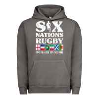 Rugby 6 Nations England France Ireland Italy Scotland Wales T Shirt Urban Hoodie | Teevron