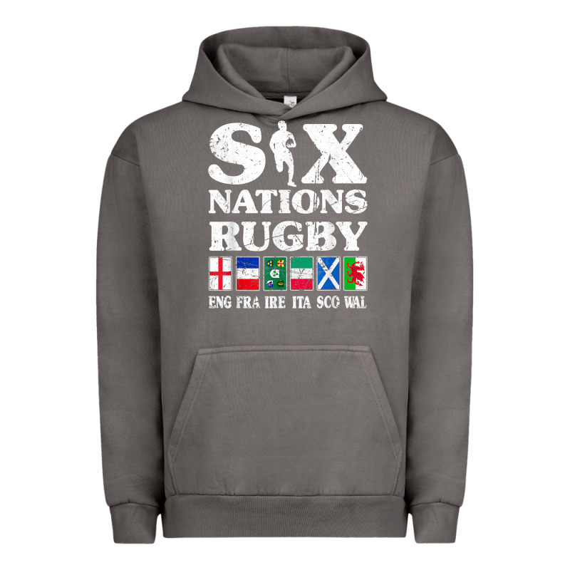 Rugby 6 Nations England France Ireland Italy Scotland Wales T Shirt Urban Hoodie by linhVisuals | Teevron
