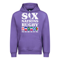 Tulip rugby 6 nations england france ireland italy scotland wales t shirt Urban Hoodie - linhVisuals