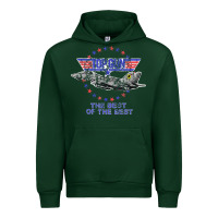 Forest Green top gun the best of the best Urban Hoodie - linhVisuals