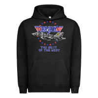Pigment Black top gun the best of the best Urban Hoodie - linhVisuals