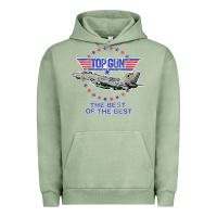 Pigment Oil Green top gun the best of the best Urban Hoodie - linhVisuals