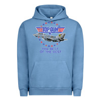 Pigment Pebble Blue top gun the best of the best Urban Hoodie - linhVisuals