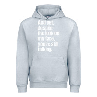 Heather Grey trending sarcastic adult humor Urban Hoodie - linhVisuals