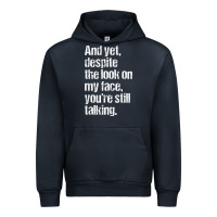 Navy trending sarcastic adult humor Urban Hoodie - linhVisuals